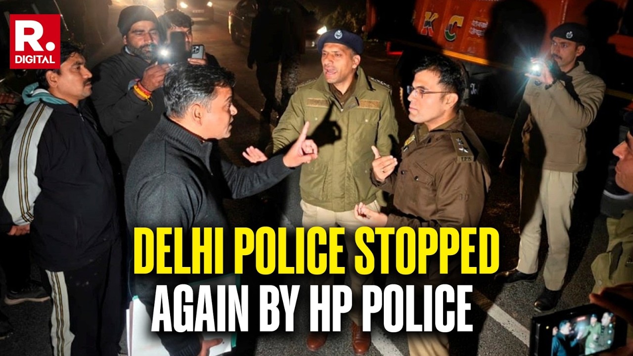 Cops Vs Cops: Delhi Police Team Stopped On NH-5 By Shimla Police Amid FIR Row