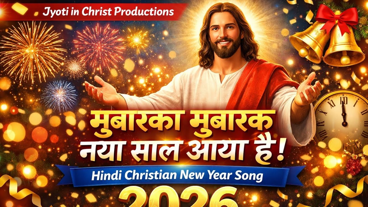 “मुबारका मुबारक नया साल आया है | Hindi Christian New Year Song 2026” | god bless you 
