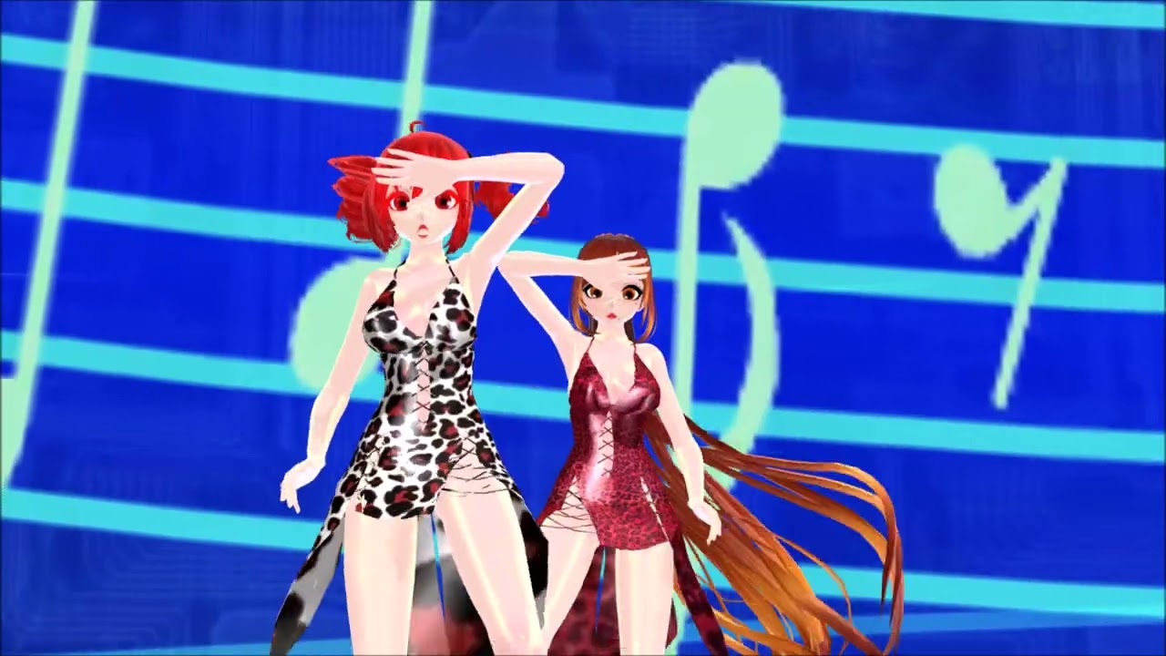 【MMD】flos【重音テト】