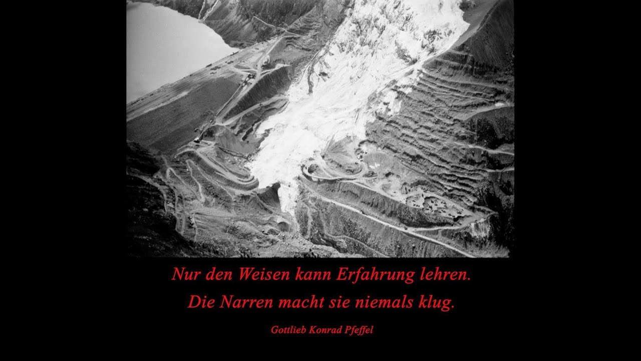 Das Mattmarkunglück vor 60 Jahren