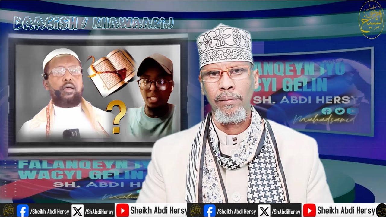 Buuqii Ka Dhashay Khudbaddii Sh Maxamud Xaaji Yusuf ee Dagaalka Daacish & Hadalkii Kabtan Ayuub!