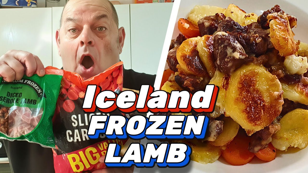 Making an Iceland all Frozen Lamb Meal. I was Very Shocked