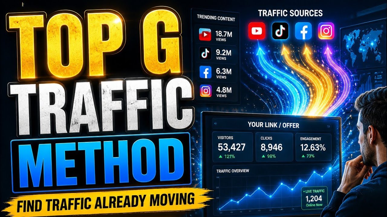 Top G Traffic Method Review 2026 | Traffic Strategy for Affiliate Marketing & Digital Products