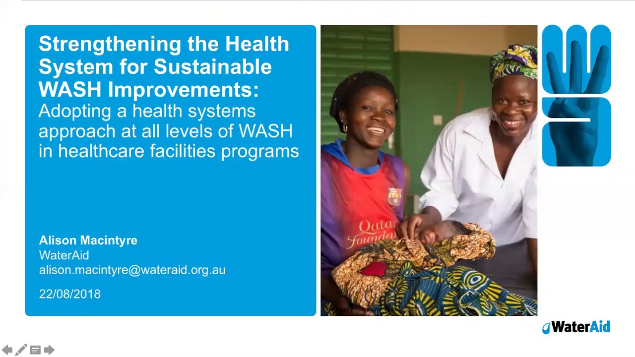 Strengthening the Health System for Sustainable WASH Improvements