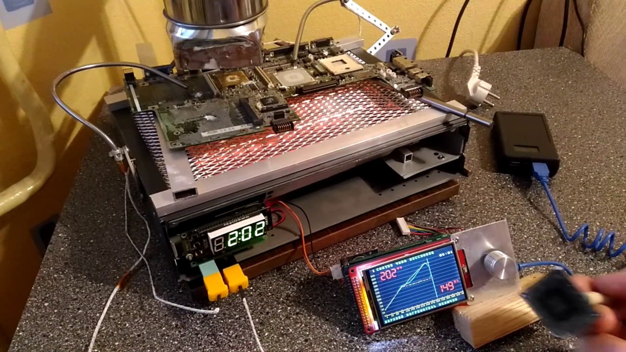 Паяльная станция на Arduino Мега 2560, DUE и как паучок все это связал ))