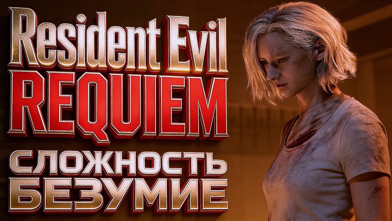 LIVE: СЛОЖНОСТЬ БЕЗУМИЕ Resident Evil Requiem  | Прохождение Часть 1 (FULL GAME) |  На Русском