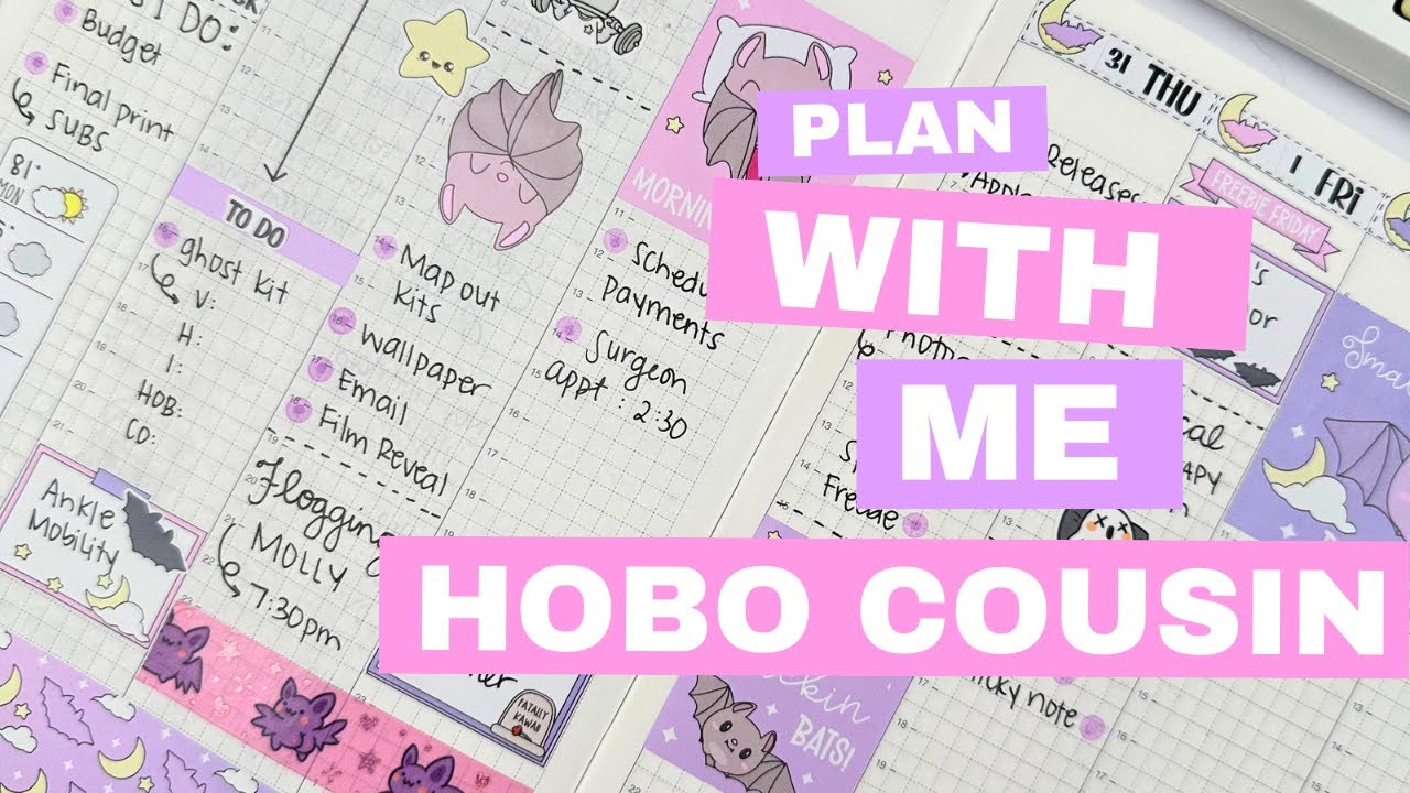 Plan With Me - Hobonichi Cousin