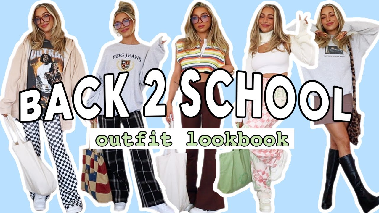 Back To School Outfits That Aren't Boring 2021 | Delaney Childs