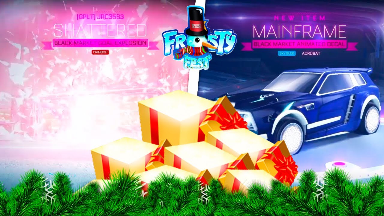 Best Golden Gifts '21 Opening Rocket League (Christmas Special)