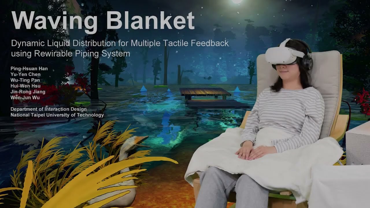 Waving Blanket | SIGGRAPH 2022 E-Tec