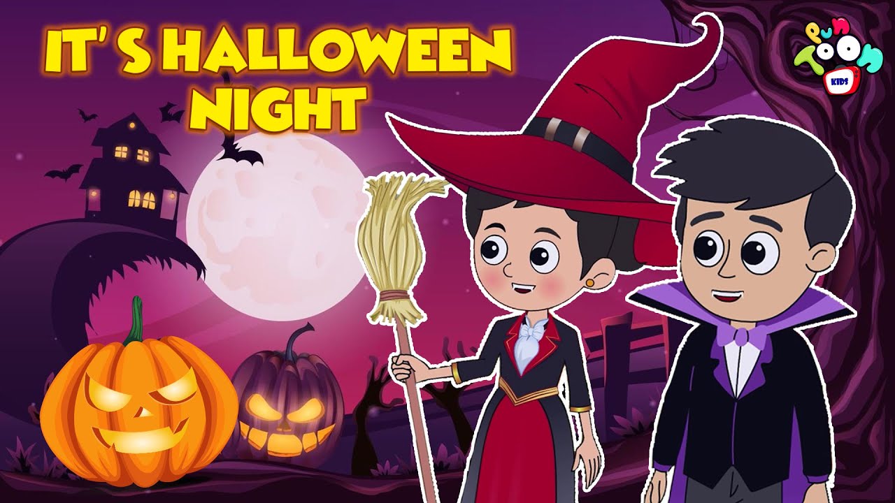 It's Halloween Night | Halloween Special | Telugu Kathalu | Kids Animation Story | Puntoon Kids