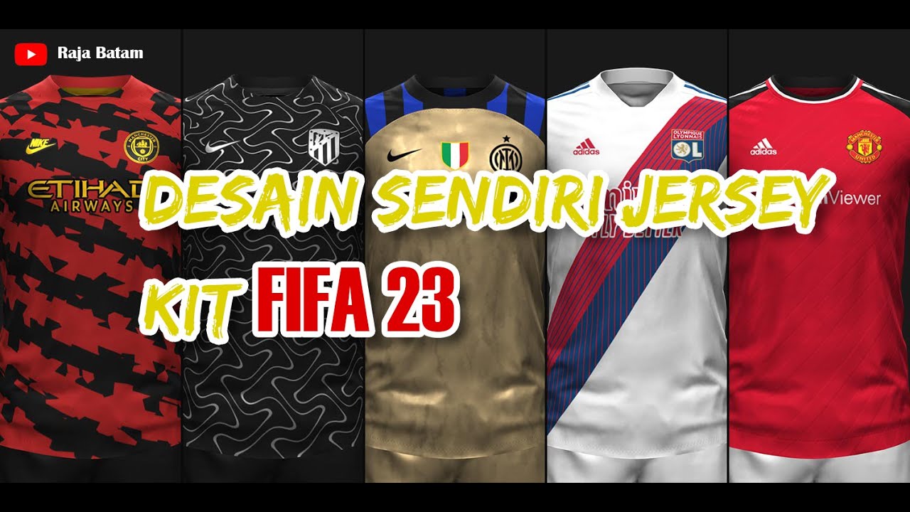MUDAH!!! Tutorial/Cara Mod/Custom Jersey Kit - FIFA 23 PC