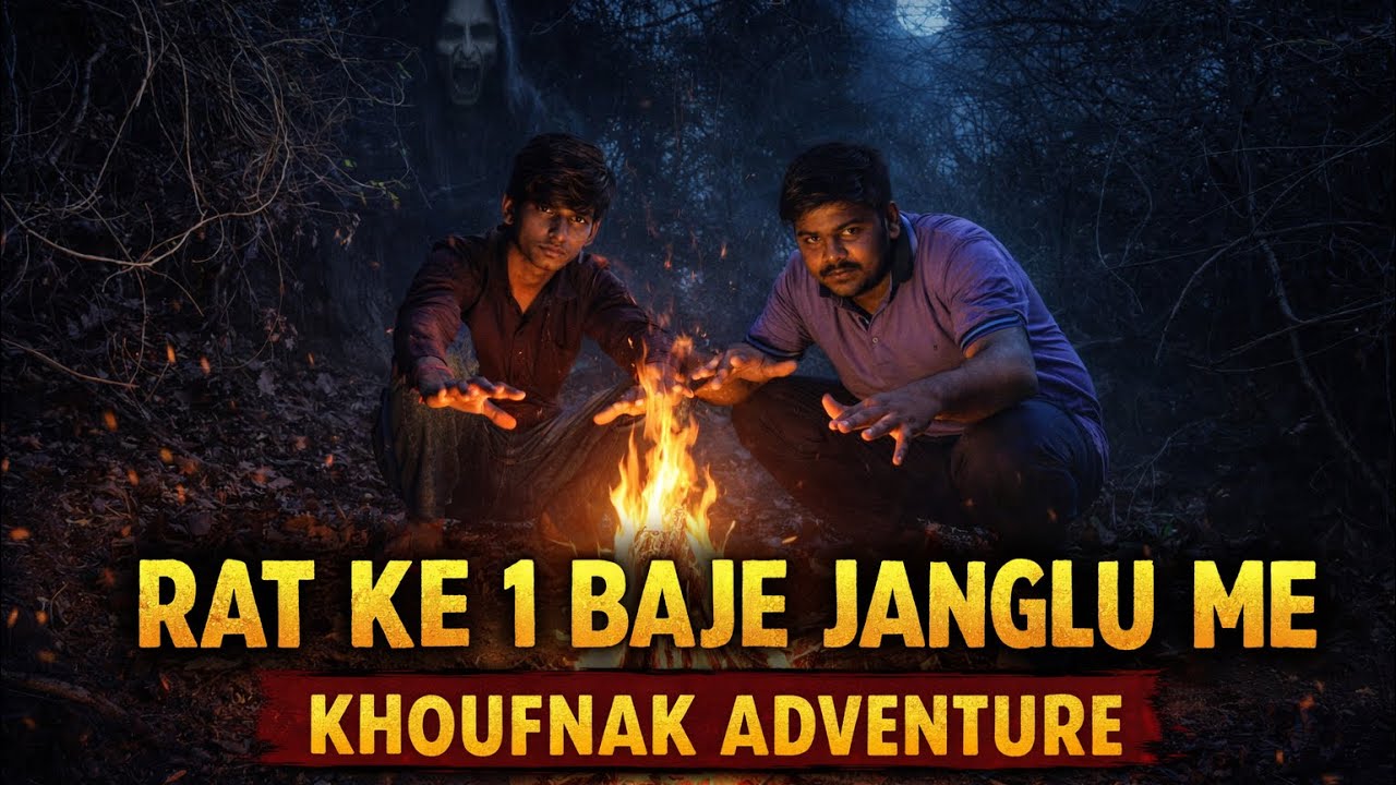 Raat ke 2 Baje Jungle Mein😨Khofnak Adventure Challenge😱यह challenge भारी पड़ गया😭
