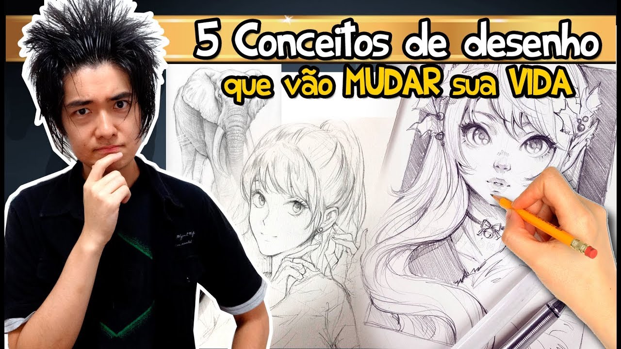 5 CONCEITOS de desenho que vão MUDAR sua VIDA