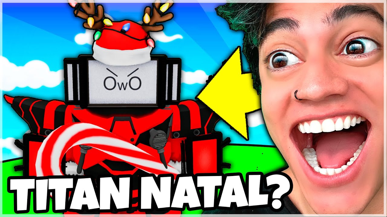 EVENTO DE NATAL E NOVOS MEGA TITANS [ Toilet Verse Tower Defense ]