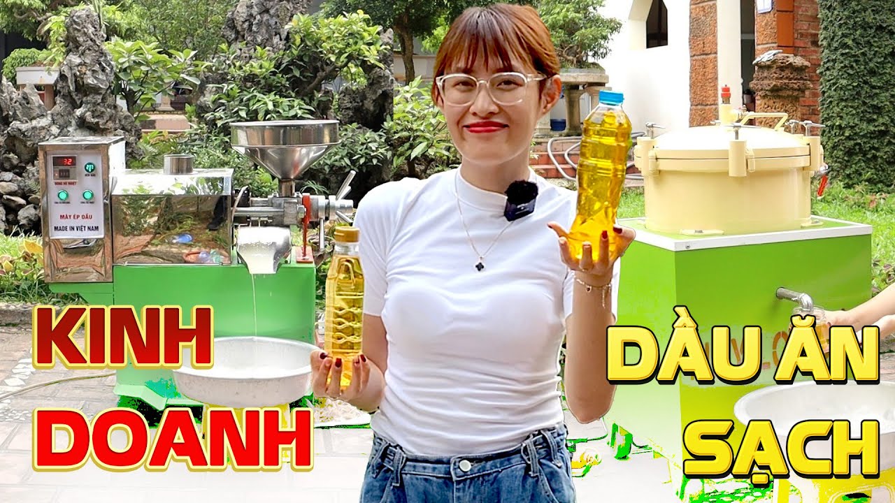 Bình Quân Group: Máy Ép Dầu Lạc - Máy Lọc Dầu Nguyên Chất  Sạch 100%