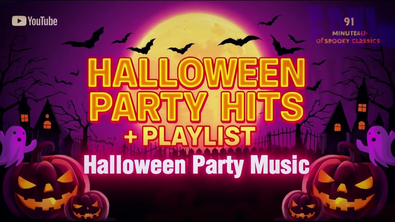 Best Halloween Party Songs 2026 🎃 Nonstop Spooky Classics Playlist (91 min)