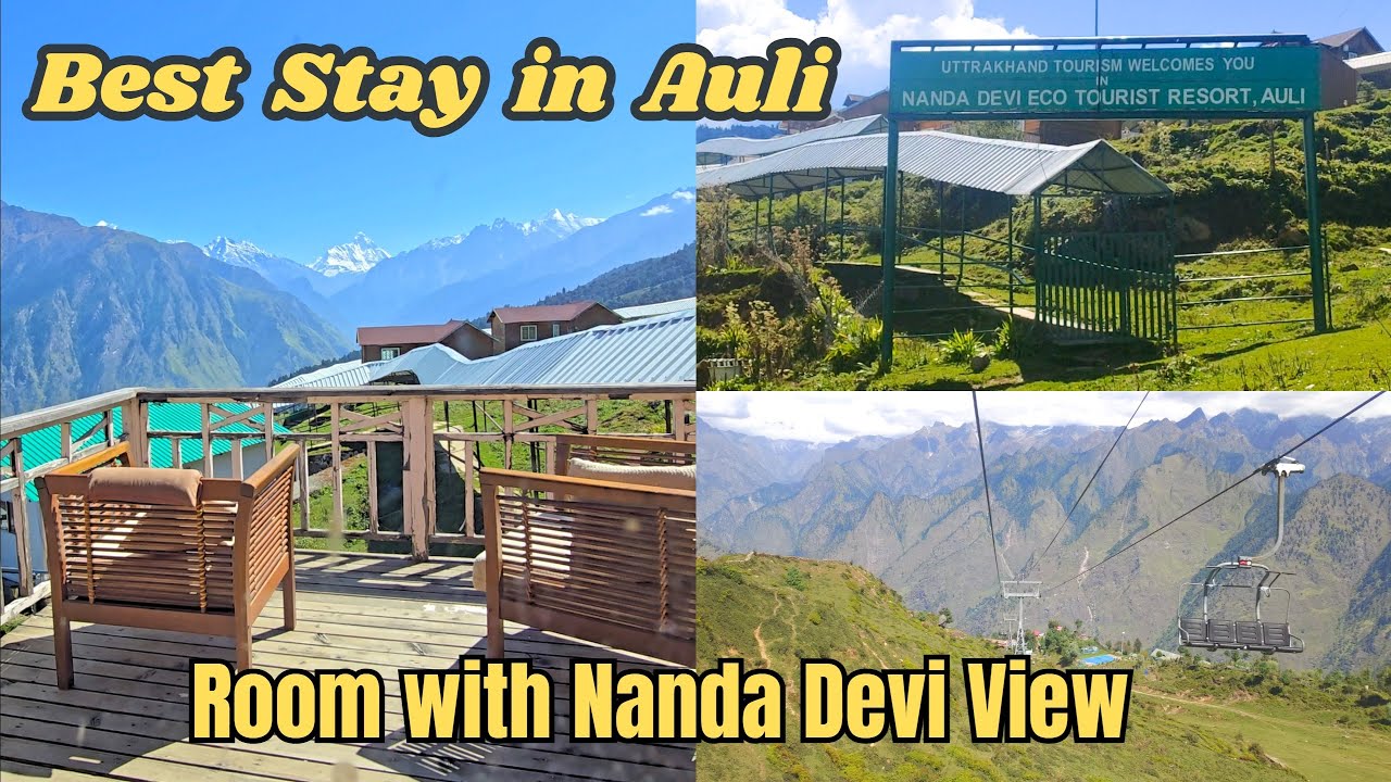 Ep 9 - Auli GMVN Nanda Devi Eco Huts Stay Tour | Best Stay in Auli | Auli Lake Views & Ropeway