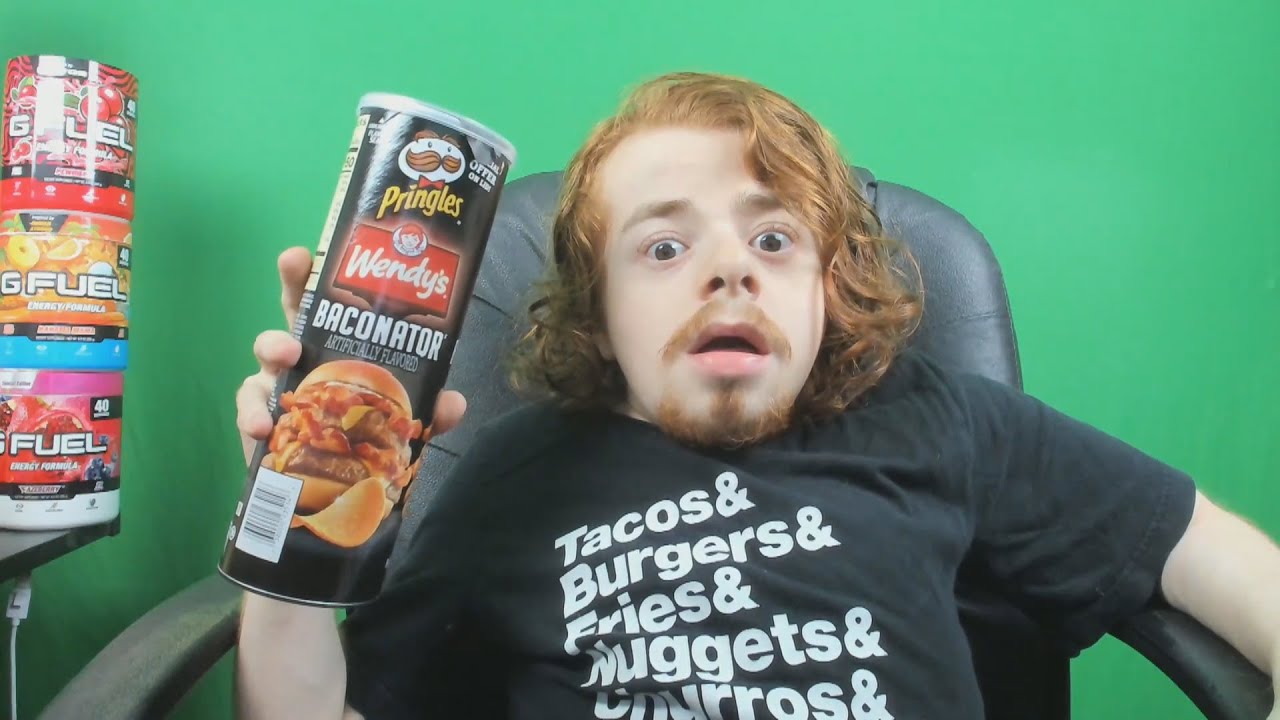 I TRIED WENDY'S BACONATOR PRINGLES!