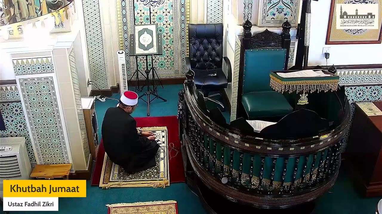 {{LIVE}} Khutbah Jumaat- Masjid Raja Lumu Kuala Selangor