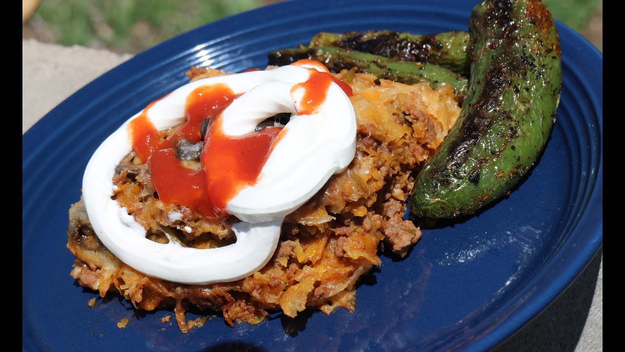 Easy Dutch Oven Enchilada Casserole