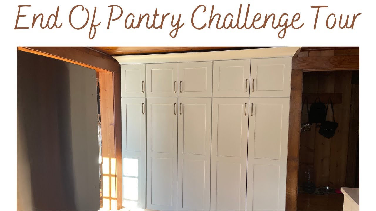 Pantry Tour after Three Rivers Challenge | What did we use, what did we waste?