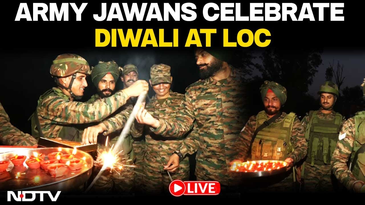 Army Jawans Celebrate Diwali | Diwali Celebrations LIVE | Diwali Puja | Diwali 2025 | Indian Army