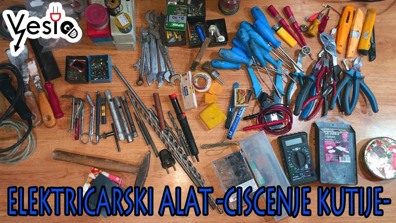 Elektricarski alat ( ciscenje i odrzavanje )