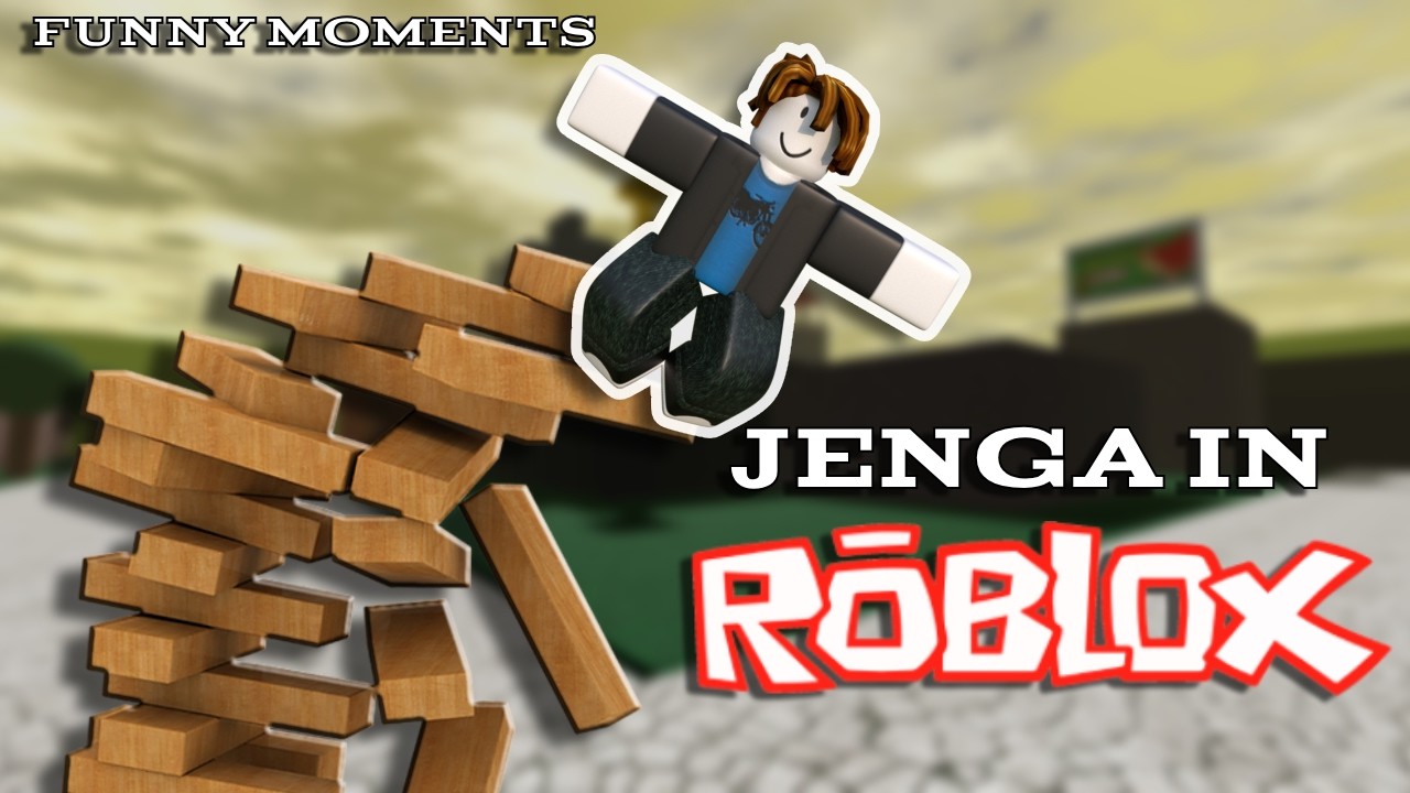 Jenga in Roblox is CRAZY | Funny Moments - Roblox