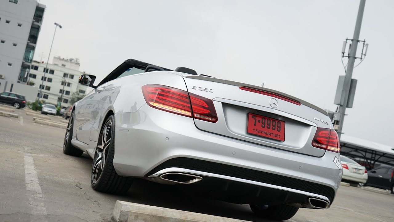 2015 Mercedes Benz E250 Cabriolet AMG Dynamic Sport+ Package รีวิว By KS Car Reviews
