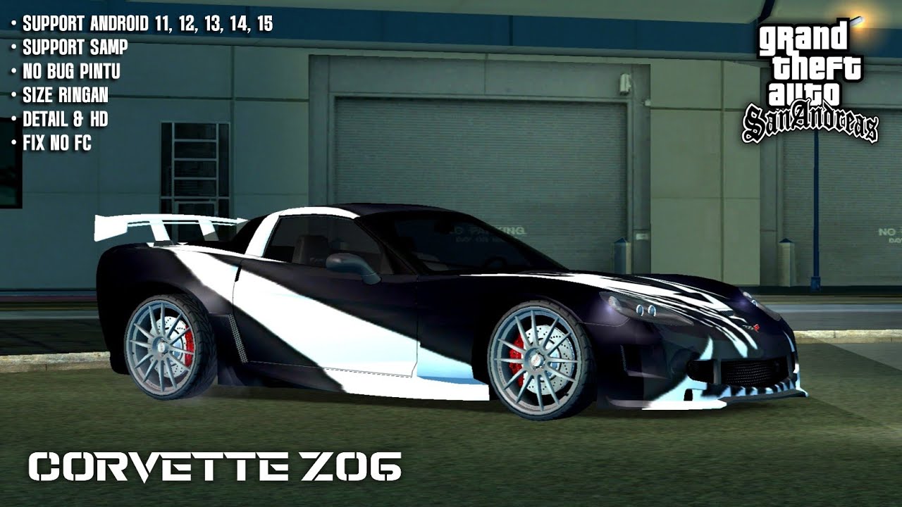 SHARE‼️MOD CORVETTE Z06 CROSS NFS CARBON - GTA SA ANDROID