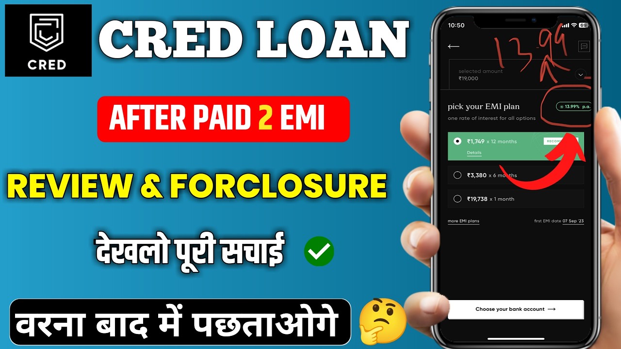 Cred Cash Loan Forclosure charges ? | Cred Loan Withdrawal Process | Cred Loan ko बंद कैसे करें