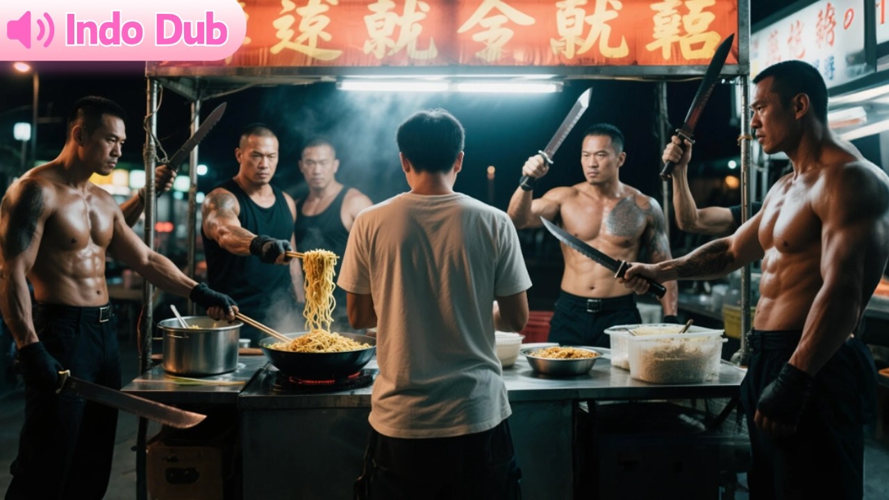 1vs100! Penjual Mie Habisi Semua Preman yang Berani Usik Anak Perempuannya! #balasdendam