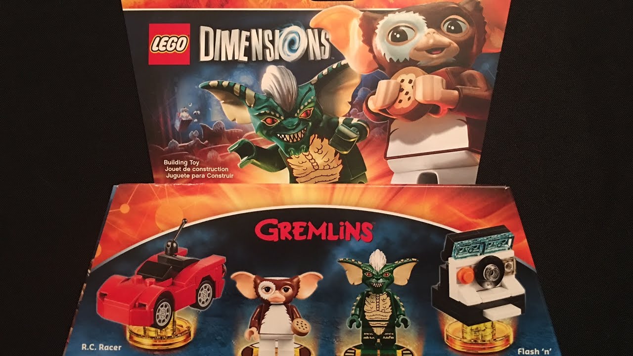 Gremlins Team Pack Lego Dimensions Unboxing & Building