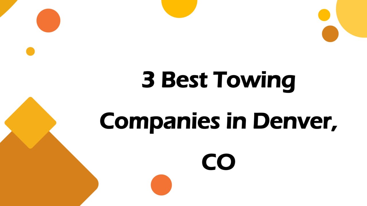 3 Best Towing Companies in Denver, Colorado 2024 | Tow Truck Services