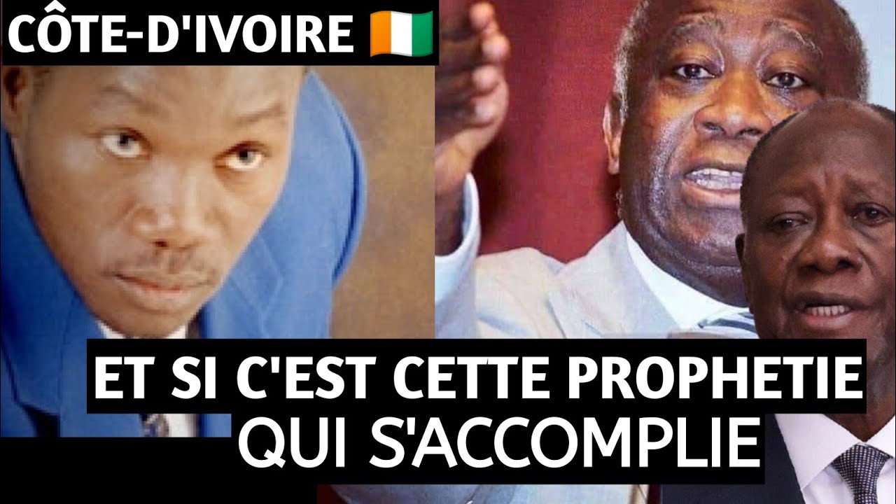 Cette prophetie du prophète Séverin kacou prend vie. 🇨🇮😳