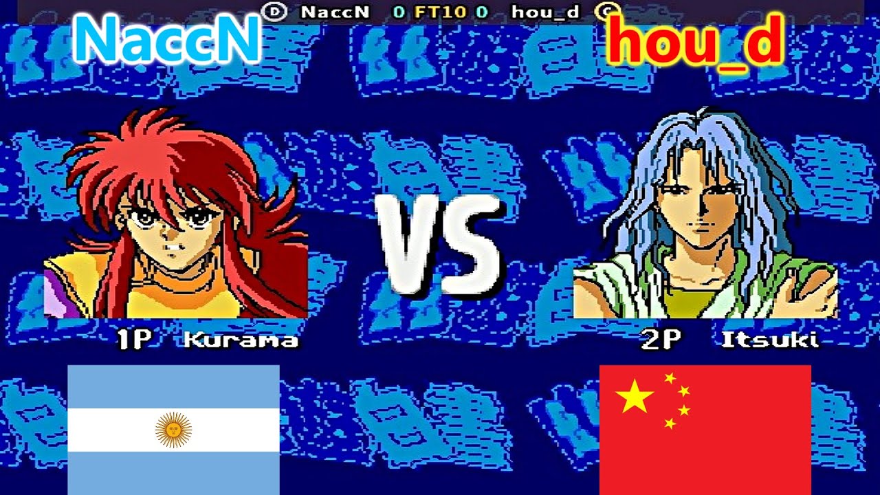 Yu Yu Hakusho - Makyou Toitsusen - NaccN vs hou_d FT10