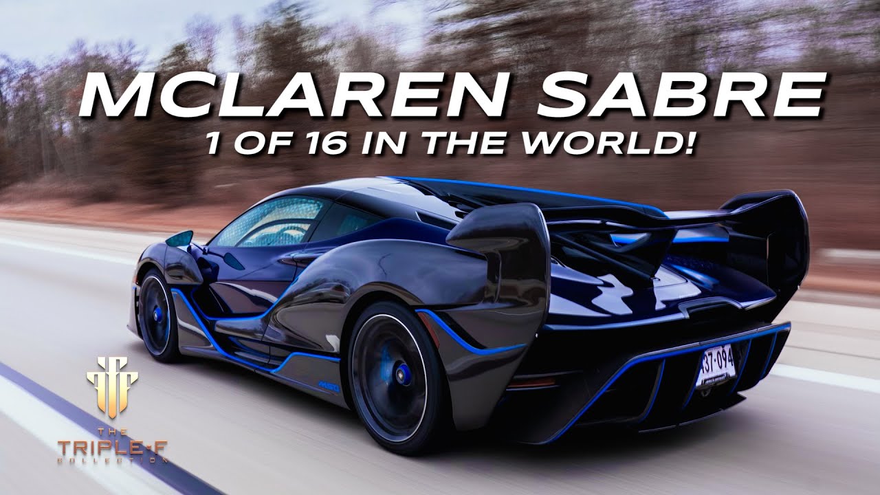 INTRODUCING THE 1 OF 16 MCLAREN SABRE!