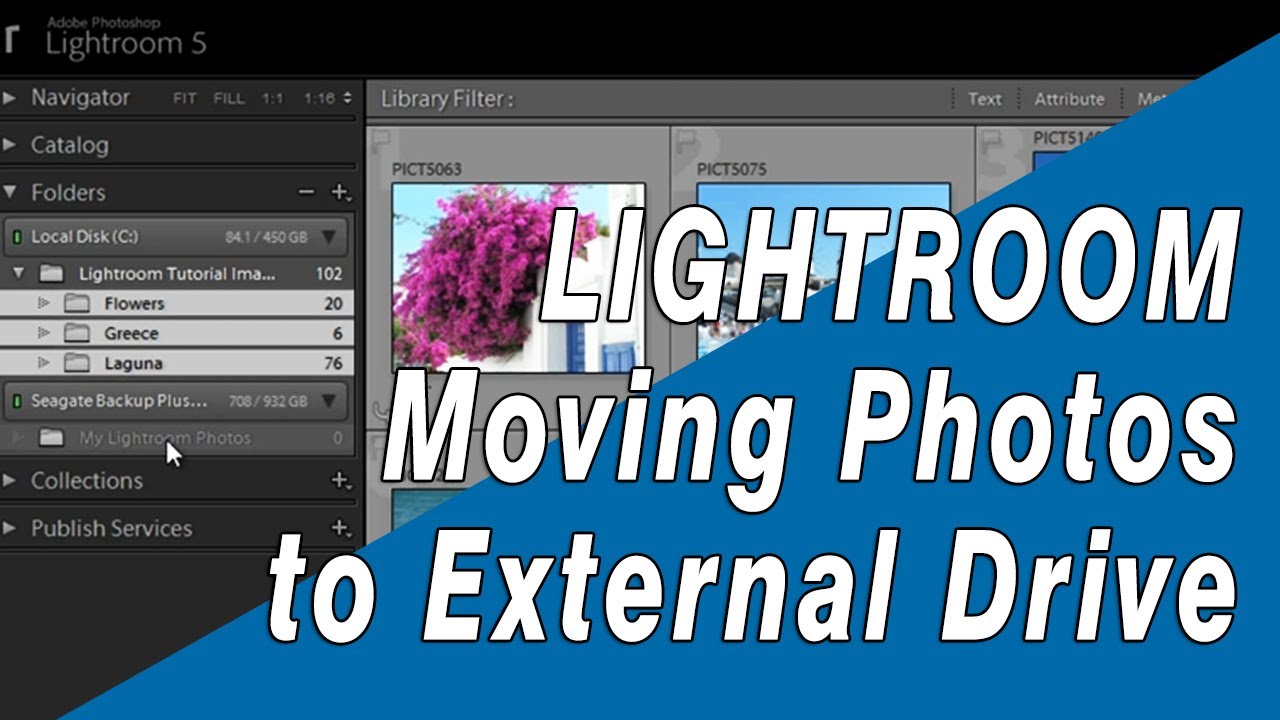 Lightroom Training: How to Move Photos or Catalog to an External Drive
