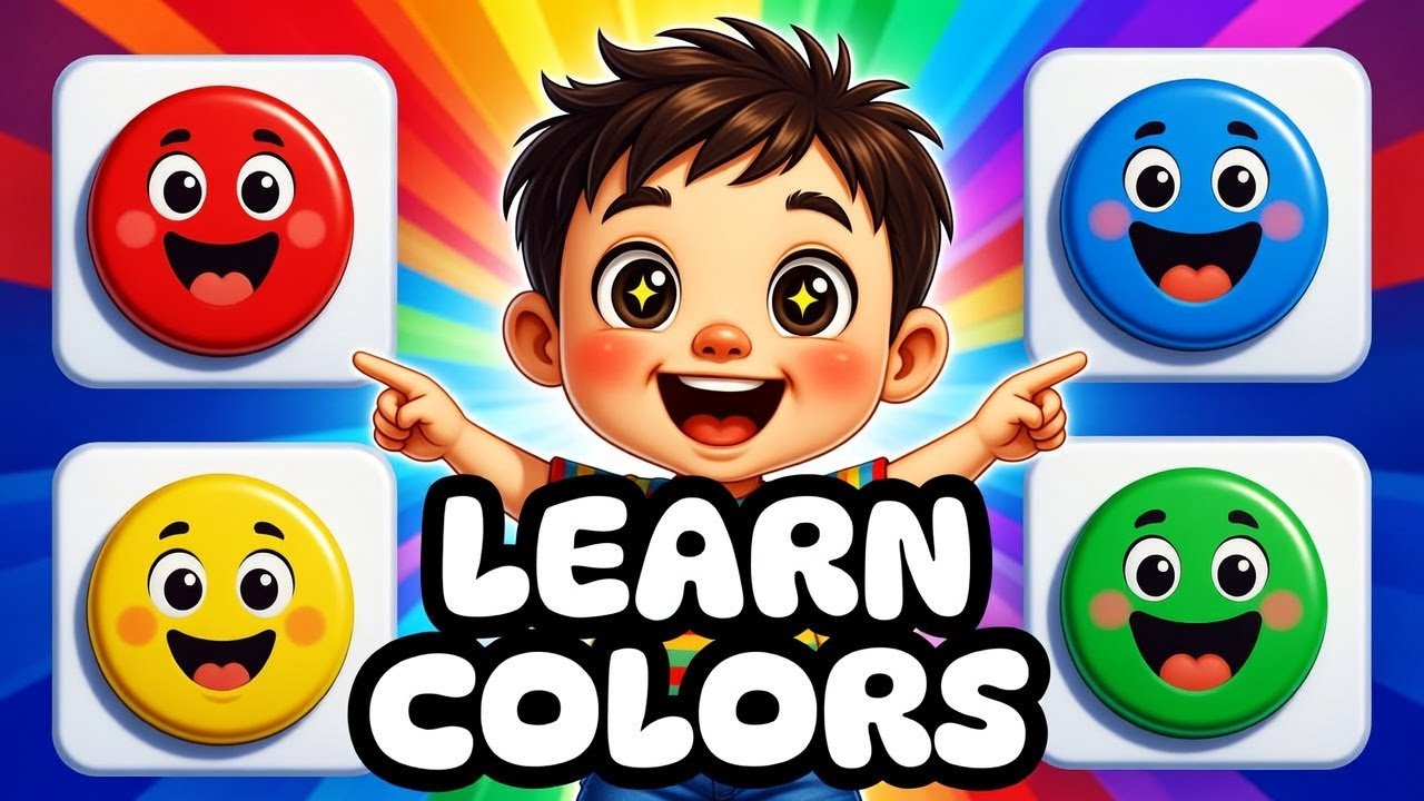 Learn Colors for Kids | Fun & Interactive Color Song for Toddlers