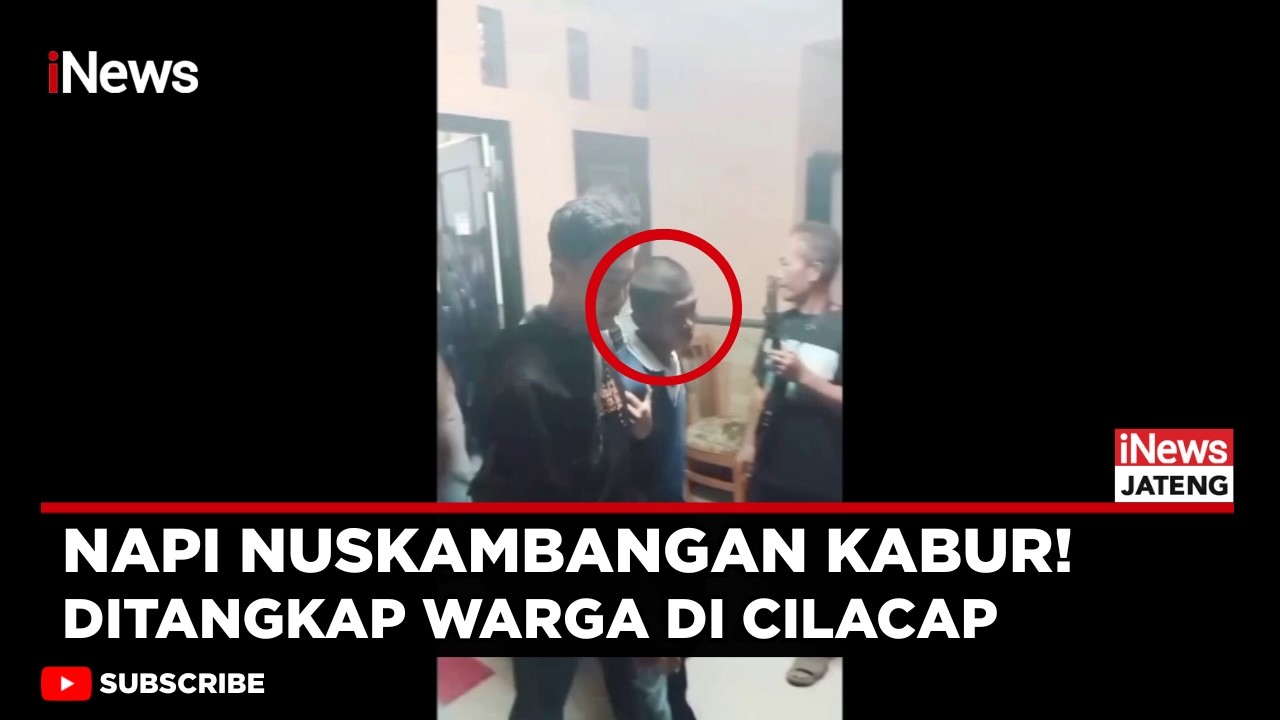 Napi Kabur dari Nusakambangan Ditangkap Warga di Cilacap | iNews Jateng