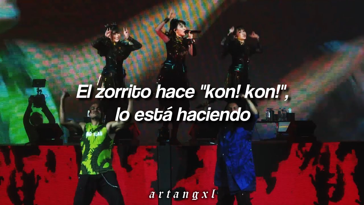 BABYMETAL - Kon! Kon! (feat. Bloodywood) [Espa&ntilde;ol // Official Video]