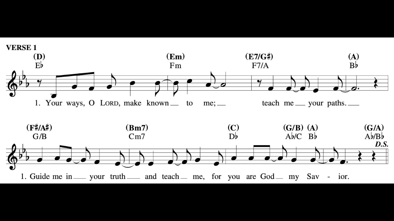 Psalm 25 - To You, O Lord
