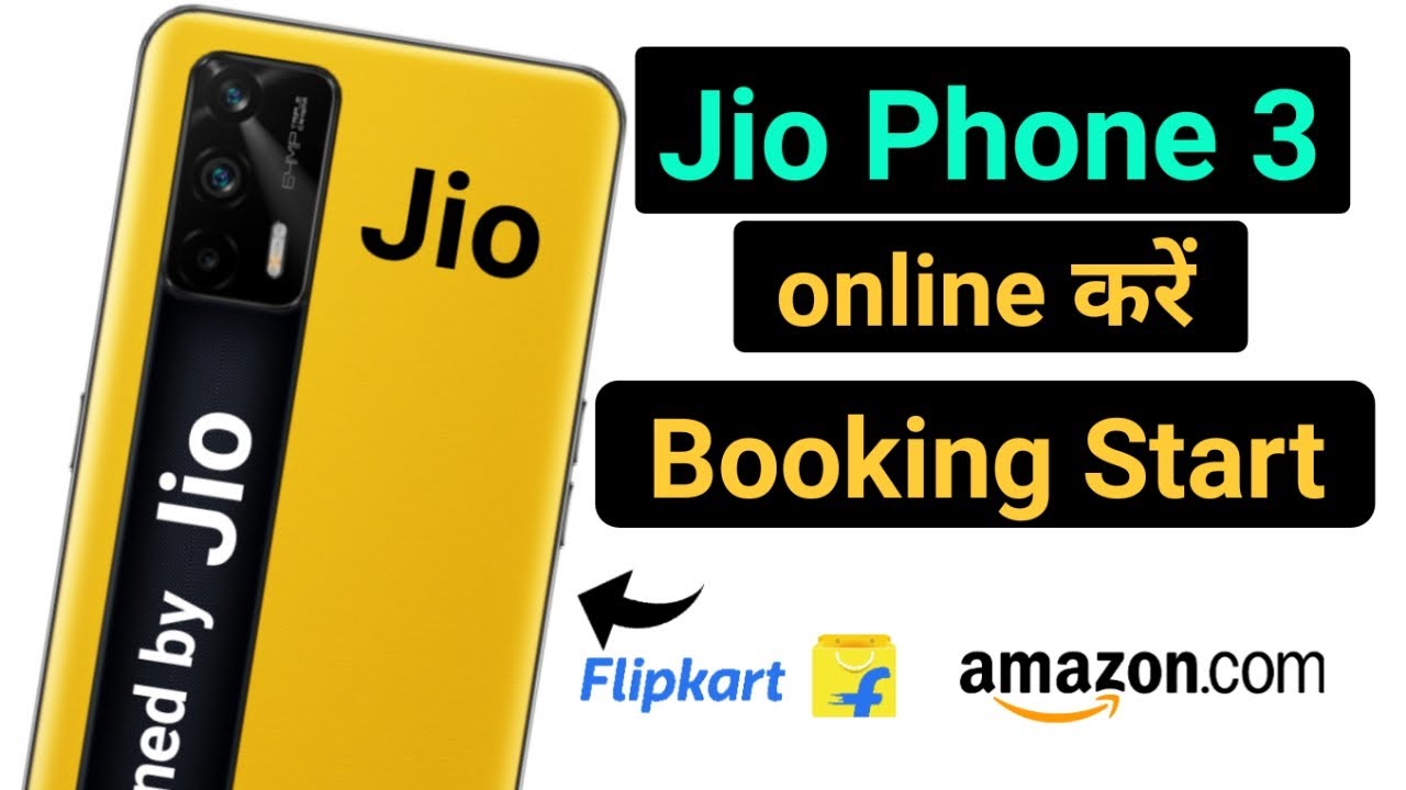 jio phone 3 booking kaise kare 2021