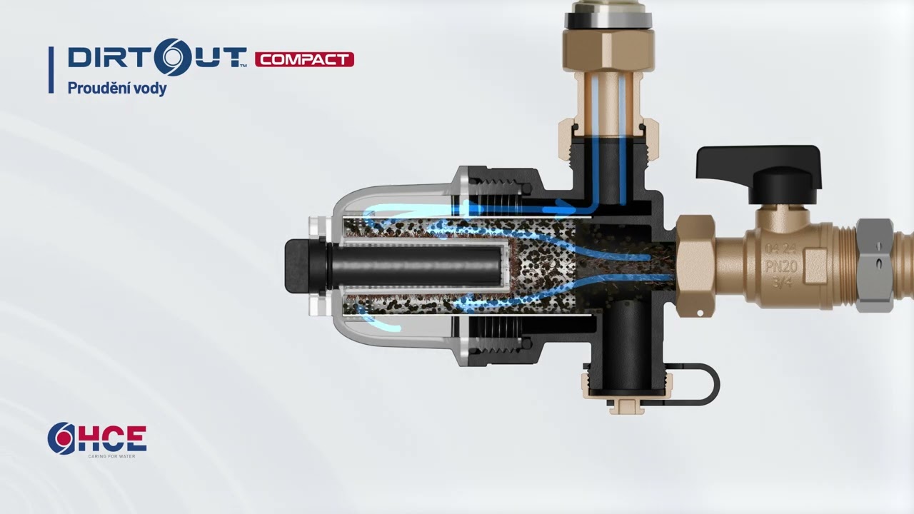 DirtOUT™ COMPACT - Magnetický odlučovač nečistot - CZ