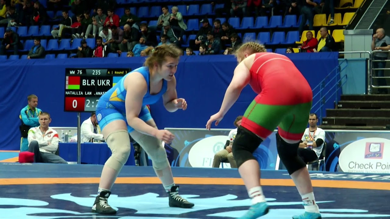 Round 3 WW 76 kg NATALLIA LANKO (BLR) - ANASTASIIA SHUSTOVA (UKR)