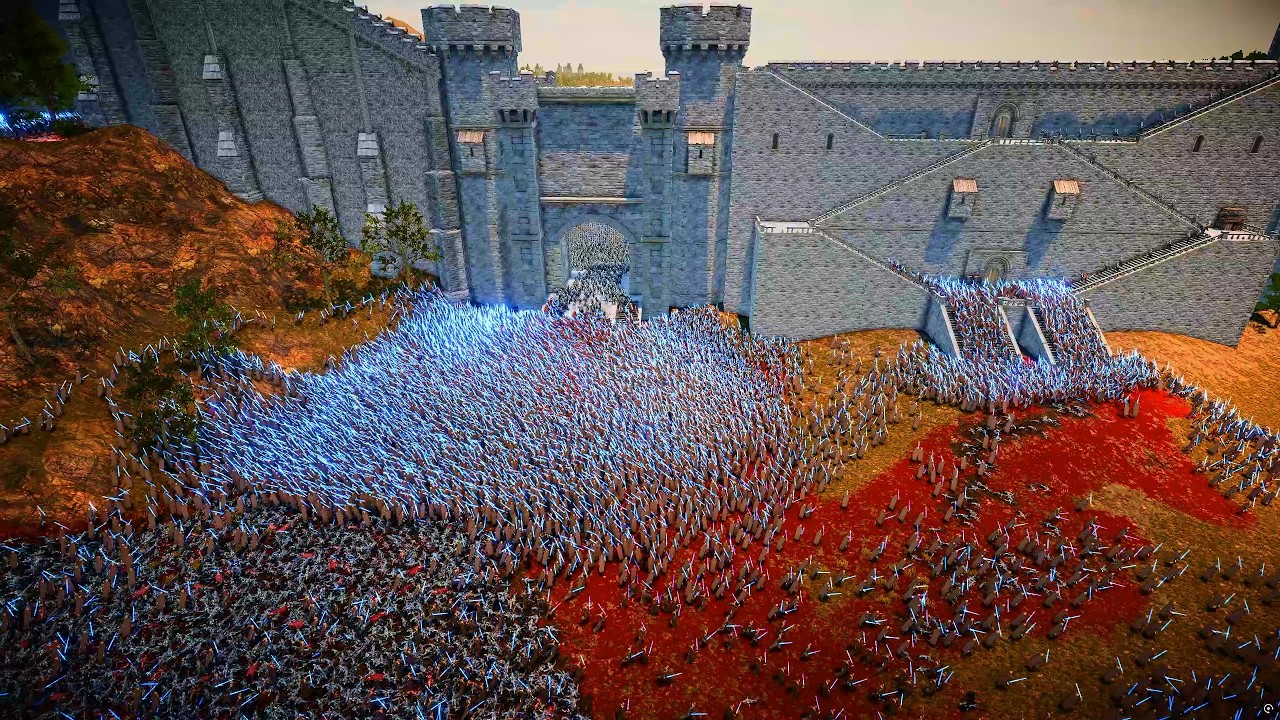 JEDI KNIGHTS, VADERS & QUEENS vs LOTR CITADEL GUARDS | Ultimate Epic Battle Simulator 2 | UEBS 2