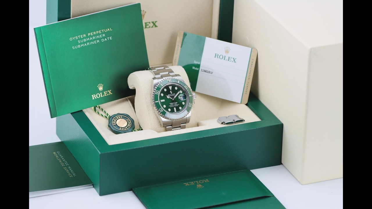Rolex Submariner Hulk 116610LV | 2014 Full Set | &pound;13,950