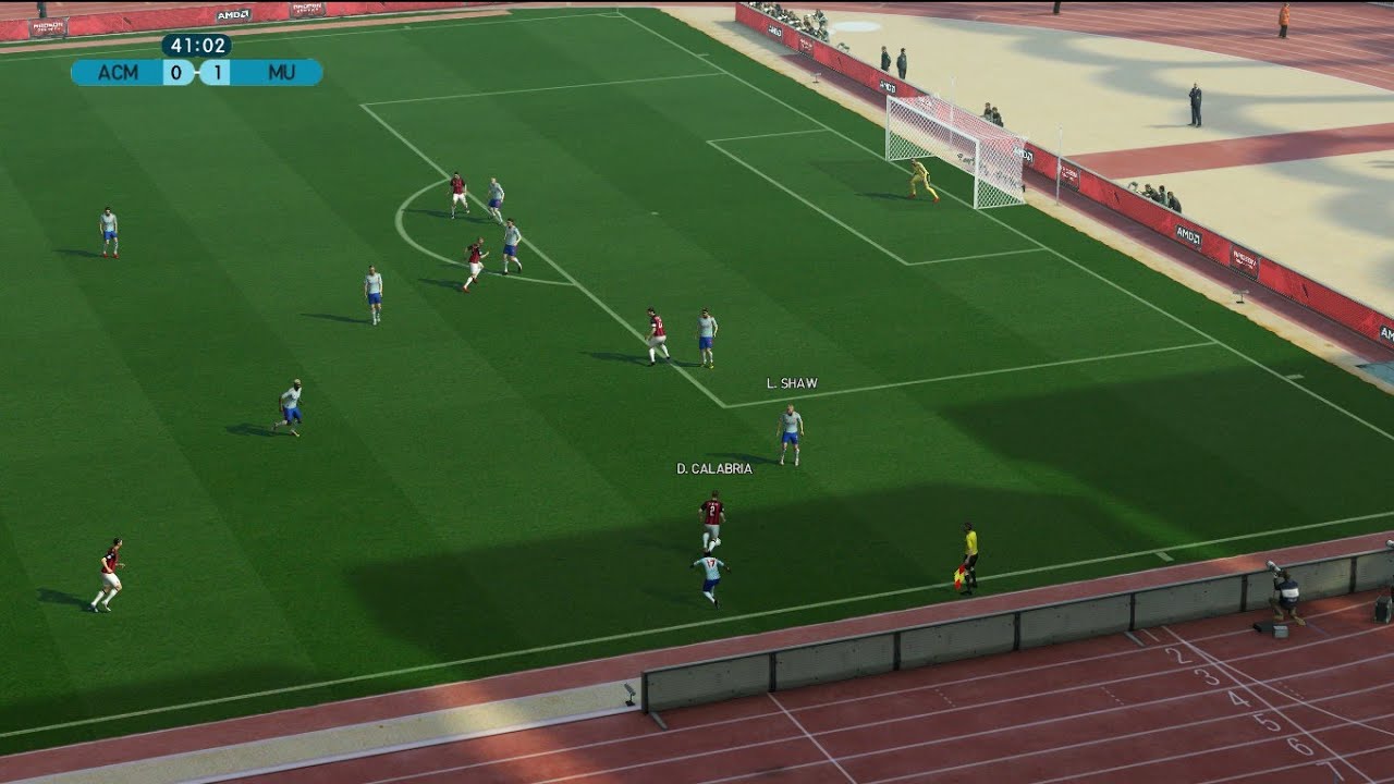 Pes 2013 New Graphic - Natural Color - Smooth turf - stadium