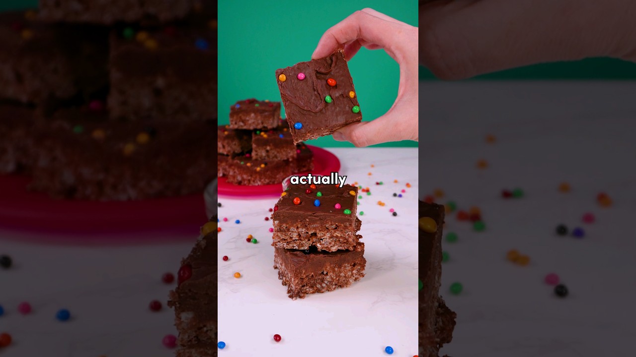 Questa delizia COSMIC KRISPIE &egrave; il dolcetto da sogno di ogni amante del cioccolato!